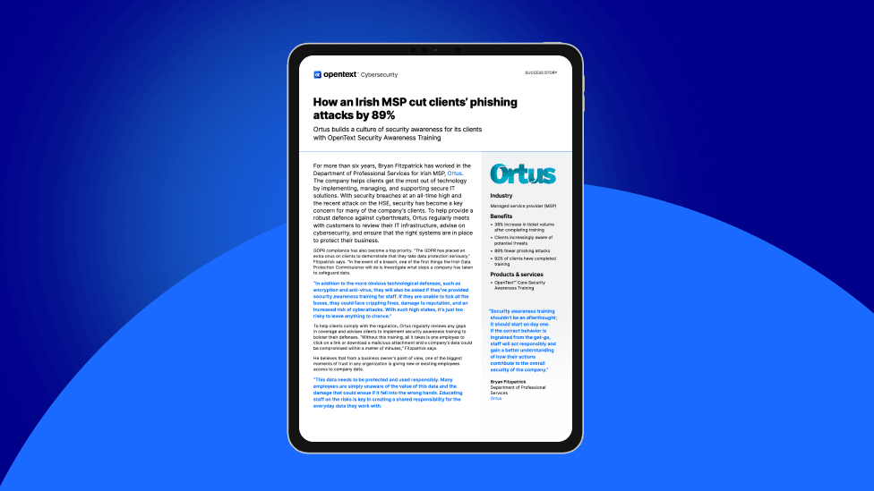 ortus case study