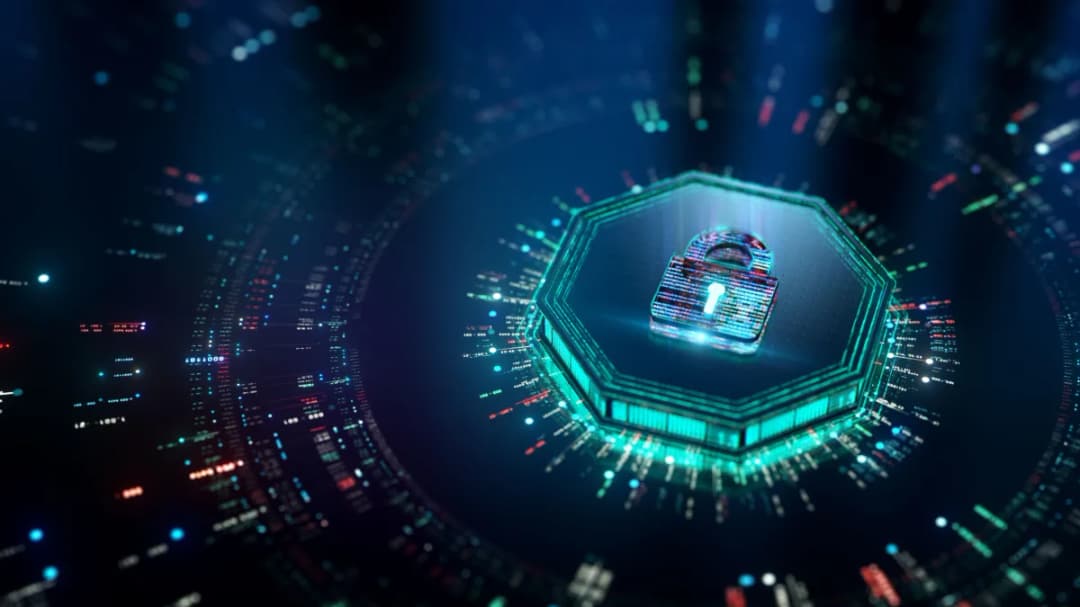 Color illustration of a digital lock.