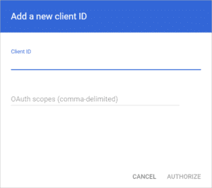 Google Service Account client ID setup for G Suite to Office 365 migration