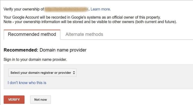 Google domain ownership verification for G Suite to Office 365 migration