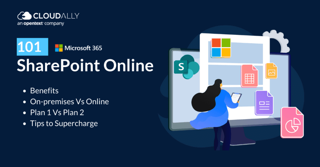 SharePoint Online Plan 1 vs Plan 2 comparison OpenText Cybersecurity